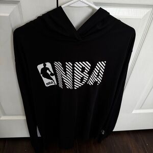 NBA Black Jacket with White Logo